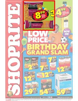 Shoprite Free State : Birthday (20 Jul -, page 1