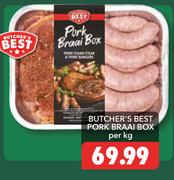 Butcher's Best Pork Braai Box-Per Kg