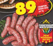 Champion Boerie Bites-Per Kg