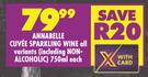 Annabelle Cuvee Sparkling Wine (All Variants) Including Non-Alcoholic-750ml Each