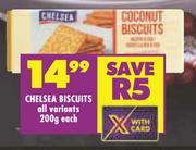 Chelsea Biscuits (All Variants)-200g Each