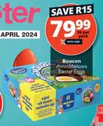 Beacon mmmMallows Easter Eggs-36 Per Pack