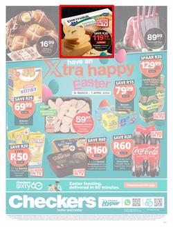 Checkers Northern Cape : Have An Xtra Happy Easter (18 March - 7 April 2024), page 1