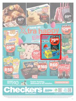 Checkers Northern Cape : Have An Xtra Happy Easter (18 March - 7 April 2024), page 1