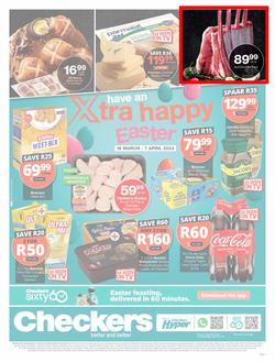 Checkers Northern Cape : Have An Xtra Happy Easter (18 March - 7 April 2024), page 1