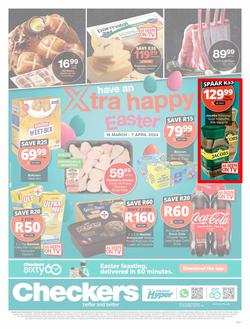 Checkers Northern Cape : Have An Xtra Happy Easter (18 March - 7 April 2024), page 1