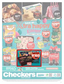 Checkers Northern Cape : Have An Xtra Happy Easter (18 March - 7 April 2024), page 1