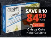 Crispy Cuts Hake Goujons-400g