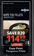 Cape Point Pangasius Fillets-600g