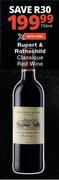 Rupert & Rothschild Classique Red Wine-750ml