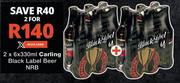 Carling Black Label Beer NRB-2 x 6 x 330ml