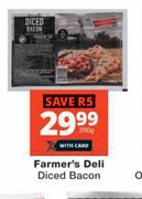 Farmer's Deli Diced Bacon-200g