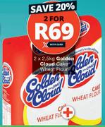 Golden Cloud Cake Wheat Flour-2 x 2.5Kg