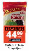 Safari Pitlose Rosyntjies-500g