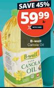B-Well Canola Oil-2L