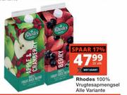 Rhodes 100% Vrugtesapmengsel Alle Variante-2L Elk