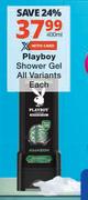 Playboy Shower Gel All Variants-400ml Each