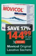 Movicol Original Laxative Sachets-20 Per Pack