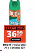 Doom Insekdoder Alle Variante-300ml Elk