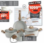 Coconut Aluminium Cookware Set 7 Piece-Per Set