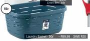 M Home Laundry Basket 50L-Each