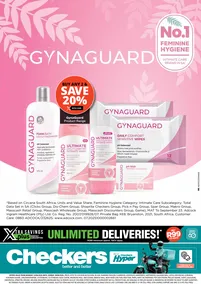 Checkers Northern Cape : Gynaguard Promotion (22 June - 28 June 2026)