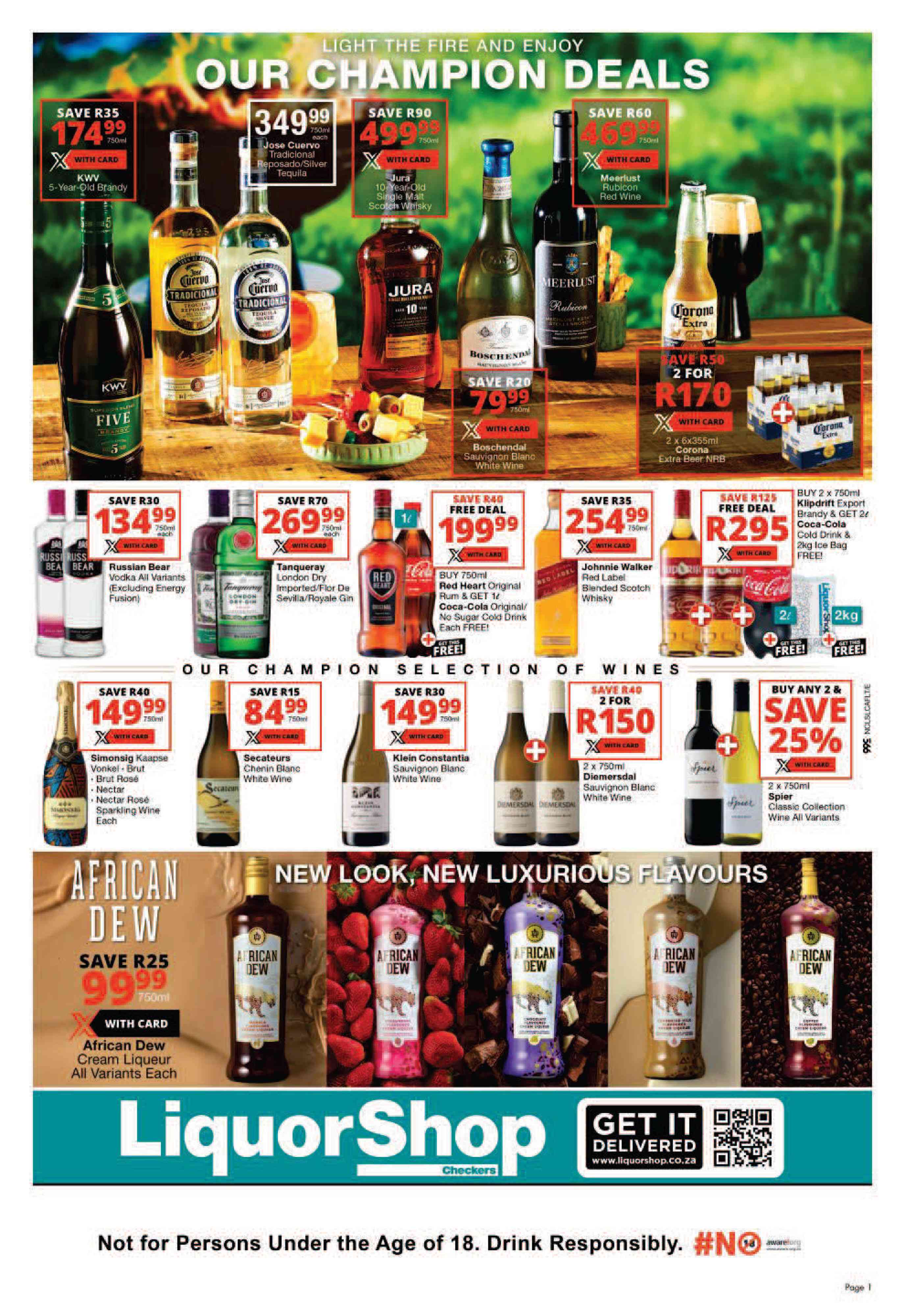 Checkers Liquor Northern Cape : Our Champion Deals (22 September - 8 ...