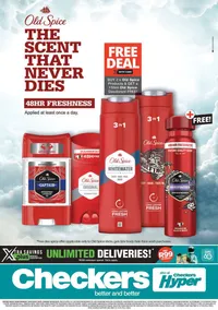 Checkers Northern Cape : Old Spice Promotion (24 March - 06 April 2025)