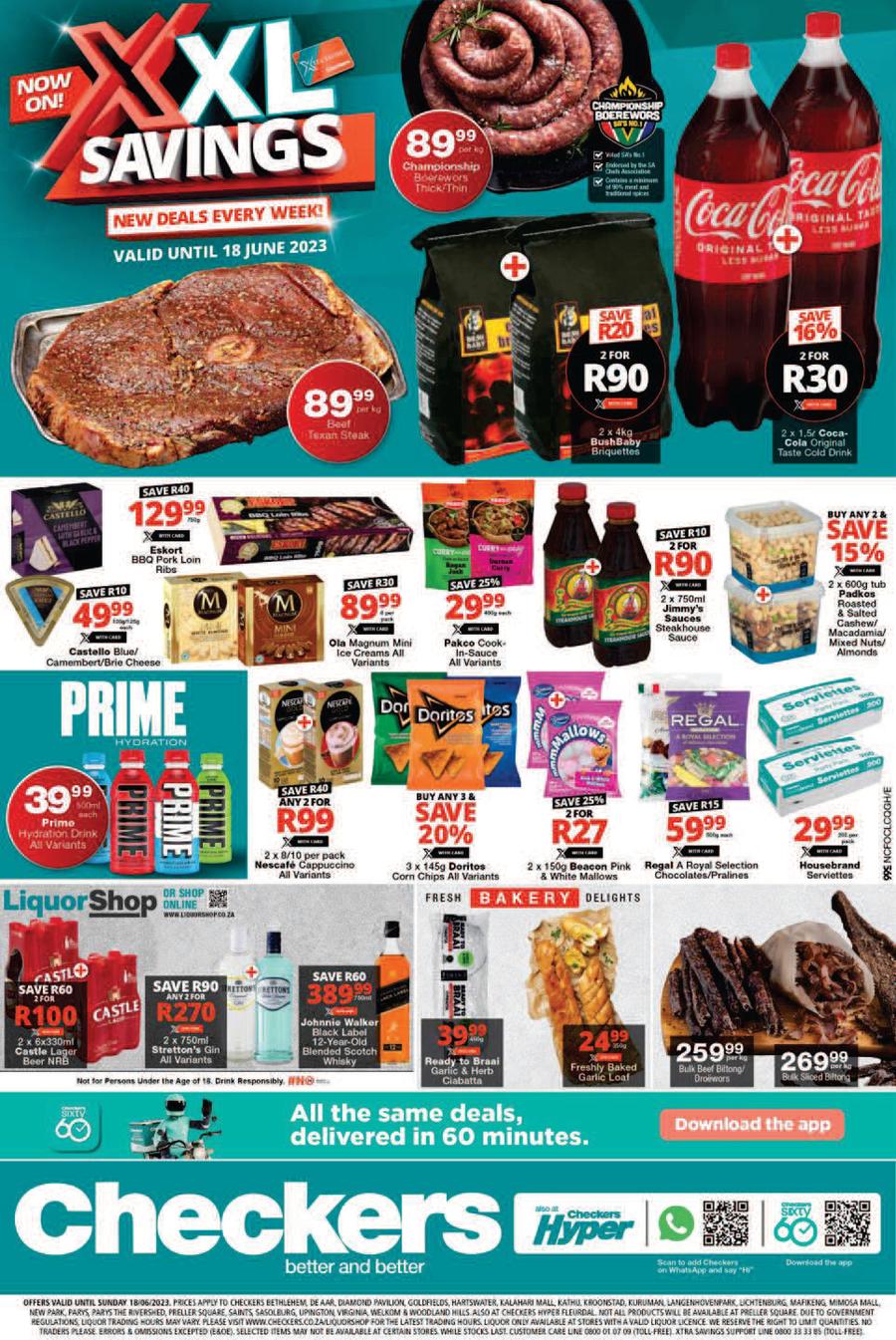 Checkers Northern Cape : XXL Savings (15 June - 18 June 2023) — m ...