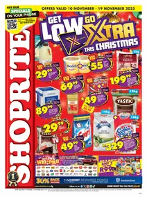 Shoprite Northern Cape & Free State : Go Xtra This Christmas (10 November - 19 November 2025)
