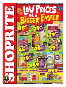 Shoprite Northern Cape & Free State : Low Prices For A Bigger Easter (11 March - 17 March 2024)