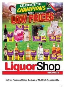 Shoprite Liquor Northern Cape & Free Sate : Celebrate The Champions ...