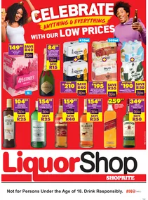 Shoprite Liquor Northern Cape & Free State : Celebrate Anything & Everything (24 July - 11 August 2024)