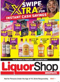 Shoprite Liquor Northern Cape & Free State : Xtra Savings (23 February - 10 March 2024)