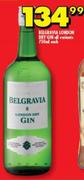 Belgravia London Dry Gin (All Variants)-750ml Each