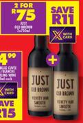 Just Old Brown-2 x 750ml