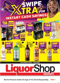 Shoprite Liquor Northern Cape & Free State : Xtra Savings (24 April - 9 May 2024)