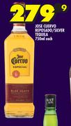 Jose Currvo Reposado/Silver Tequila-750ml Each