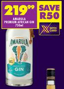 Amarula Premium African Gin-750ml