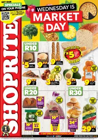 Shoprite Northern Cape & Free State : Wednesday Is Market Day (02 July 2025 Only)