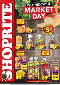 Shoprite Northern Cape & Free State : Wednesday Is Market Day (4 May 2022 Only)