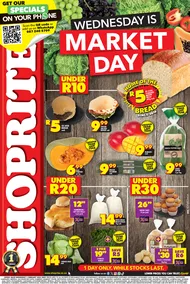 Shoprite Northern Cape & Free State : Wednesday Is Market Day (05 February 2025 Only)