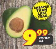 Avocados-Each