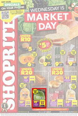 Shoprite Northern Cape & Free State : Wednesday Is Market Day (05 March 2025 Only), page 1