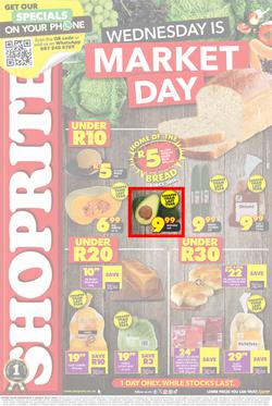 Shoprite Northern Cape & Free State : Wednesday Is Market Day (05 March 2025 Only), page 1