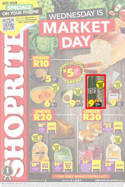 Shoprite Northern Cape & Free State : Wednesday Is Market Day (05 March 2025 Only), page 1