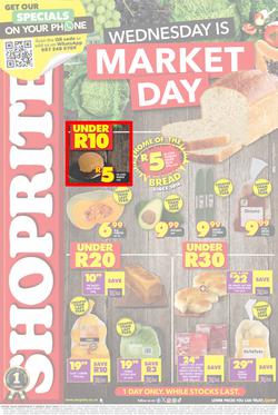 Shoprite Northern Cape & Free State : Wednesday Is Market Day (05 March 2025 Only), page 1