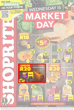 Shoprite Northern Cape & Free State : Wednesday Is Market Day (05 March 2025 Only), page 1