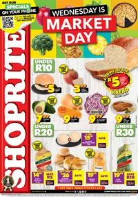Shoprite Northern Cape & Free State : Wednesday Is Market Day (07 May 2025 Only)