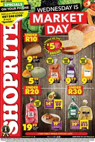 Shoprite Northern Cape & Free State : Wednesday Is Market Day (10 April 2024 Only)